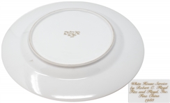 Ronald Reagan White House China Service Plate -- Measures 12.125'', Ideal for Display